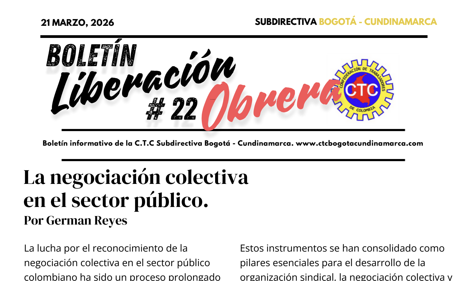 Liberación Obrera 22