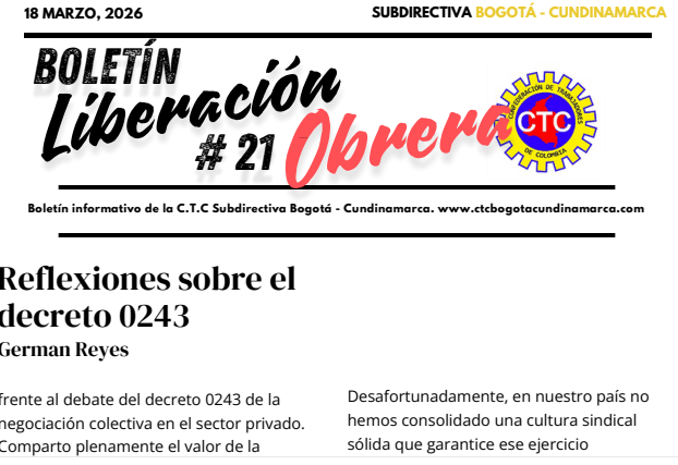 Liberación Obrera 21