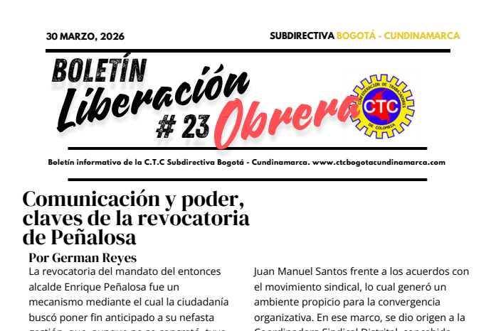 Comunicación y poder: claves de la revocatoria de Peñalosa